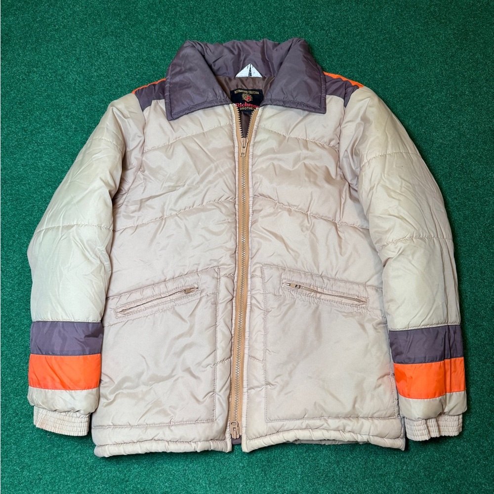 Vintage 70s Richman Brothers Winter Ski Snow Outdoor Full Zip Puffer Jacket